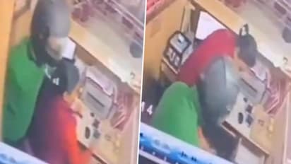 ബാങ്കിൽ വനിതാ ക്യാഷറെ അരിവാള്‍ ചൂണ്ടി കവര്‍ന്നത് എട്ടര ലക്ഷം; പ്രതിയെ വെടിയുതിര്‍ത്ത് പിടികൂടി പൊലീസ്, വീഡിയോ