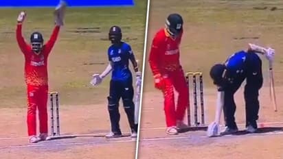 Obstructed the field controversy: Hamza Shaikh's unusual dismissal sparks social media frenzy