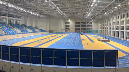 India's largest indoor athletics stadium is now operational (WATCH)