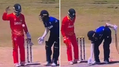 വിക്കറ്റ് കീപ്പര്ക്ക് പന്തെടുത്ത് കൊടുത്താലും ഔട്ട്! വിചിത്രമായ രീതിയില് പുറത്തായി ഇംഗ്ലണ്ട് താരം - വീഡിയോ