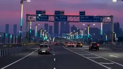 'A fine piece of engineering...' Anand Mahindra shares video from his drive on Atal Setu (WATCH)