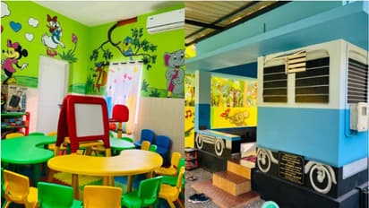 എസി, സ്മാർട്ട് ടിവി, സൗണ്ട് സിസ്റ്റം; മലപ്പുറത്ത് 64 'ട്രെയിനുകൾ' ഒരുമിച്ചിറങ്ങുന്നു, അടിമുടിമാറി അങ്കണവാടികൾ