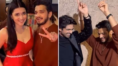 'Bigg Boss 17' reunion party: Abhishek Kumar hosts party where Munawar Faruqui, Mannara and others attend 