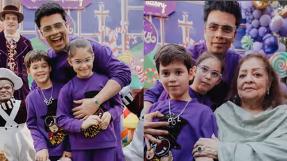 Karan Johar shares pictures from his children Yash, Roohi's birthday celebration; pens emotional note