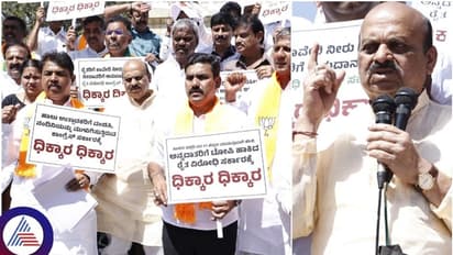 ನರೇಂದ್ರ ಮೋದಿ 3ನೇ ಬಾರಿ ಪ್ರಧಾನಿಯಾದ 30 ದಿನದಲ್ಲಿ ಕಾಂಗ್ರೆಸ್ ಇಬ್ಬಾಗವಾಗಲಿದೆ: ಬಸವರಾಜ ಬೊಮ್ಮಾಯಿ