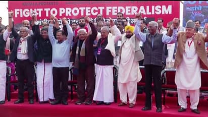 രാജ്യ തലസ്ഥാനത്ത് സമരജ്വാല! കേരളത്തിനുള്ള പിന്തുണ തുടരുമെന്ന് പ്രഖ്യാപനം, സമരം വൻ വിജയമെന്ന് നേതാക്കള്‍