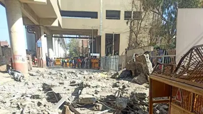 Boundary wall of Delhi's Gokulpuri metro station collapses; one dead