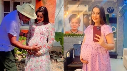 'ഏറ്റവും സുന്ദരമായ നിമിഷം', വയറിനുള്ളിലെ കുഞ്ഞിൻറെ അനക്കം പങ്കുവെച്ച് ജിസ്മി