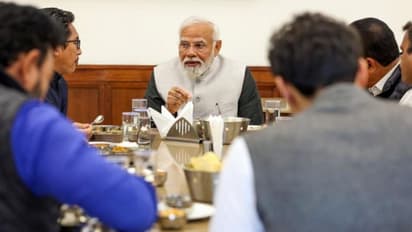 PM Modi's lunch diplomacy: Stirring electoral 'khichdi' with TDP, BJP and BSP with an aim for '400 paar'?