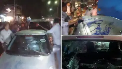 Journalist Nikhil Wagle's car vandalised in Pune over remarks against PM Modi, Advani (WATCH)