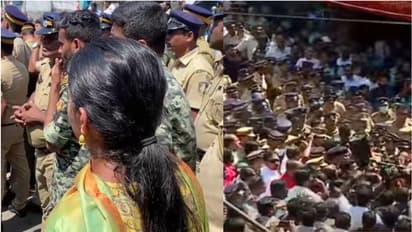 Wild elephant attack in Wayanad: Locals stage massive protest after tusker kills man