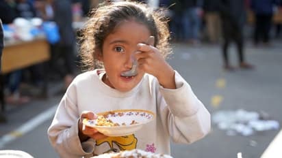 Gaza residents grinding animal feed into flour for survival: Report