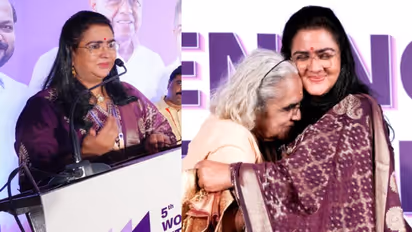 'സ്ത്രീകള്‍ സമൂഹത്തില്‍ സ്വാതന്ത്ര്യം പിടിച്ചുവാങ്ങണം, തുല്യതക്ക് സ്ത്രീയും പുരുഷനും കൈകോര്‍ത്ത് മുന്നേറണം'