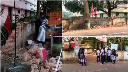 ചെറുതല്ല, വലിയ പോര് കണ്ട 'പൊളിച്ച സ്കൂൾ മതിൽ', എല്ലാം നവകേരള ബസിന് പോകാൻ, ഒടുവിൽ പുനർനിർമ്മാണം