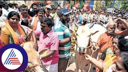 ಫ್ರೀಡಂ ಪಾರ್ಕ್ಗೆ ಗೋವುಗಳನ್ನು ತಂದು ಪ್ರತಿಭಟನೆ; ಪ್ರಾಣಿ ಹಿಂಸೆ ತಡೆ ಕಾಯ್ದೆಯಡಿ 9 ಬಿಜೆಪಿ ನಾಯಕರ ವಿರುದ್ದ ಎಫ್ಐಆರ್!