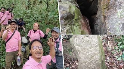 Historic! Cave used by Allied Forces as transit camp during WWII discovered near Arunachal-Myanmar border
