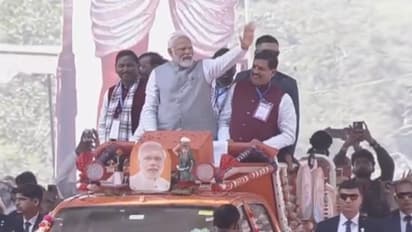 Madhya Pradesh: PM Modi sounds Lok Sabha poll bugle in Jhabua, says 'BJP alone will cross 370 seats'