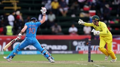 Under 19 World Cup final: అండర్19 వరల్డ్ కప్ ఫైనల్లో పీకల్లోతు కష్టాల్లో టీమిండియా..