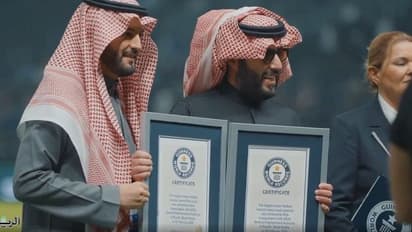 ലോകത്തിലെ ഏറ്റവും വലിയ ഇൻഡോർ ഫുട്ബോൾ സ്റ്റേഡിയം; റിയാദിലെ കിങ്ഡം അരീന സ്റ്റേഡിയം ഗിന്നസ് ബുക്കിൽ