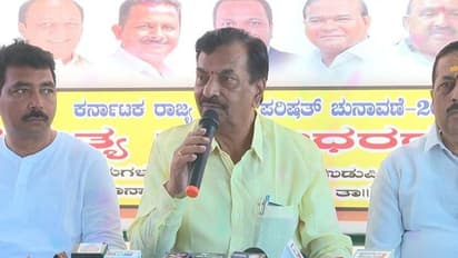 ಈಶ್ವರಪ್ಪ ಬಿಜೆಪಿ ಪ್ರಾಯೋಜಿತ ಡಮ್ಮಿ ಅಭ್ಯರ್ಥಿ: ಆಯನೂರು ಮಂಜುನಾಥ್ ಟೀಕೆ