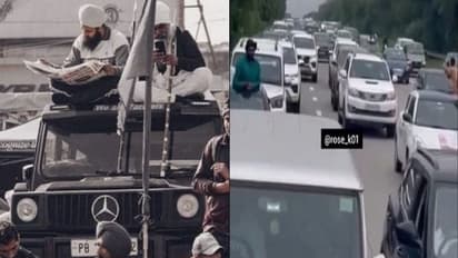 వీళ్లా అన్నదాతలు.. ? ‘ఢిల్లీ ఛలో’ కోసం బెంజ్ కార్లలో తరలివస్తున్న నకిలీ రైతులు..