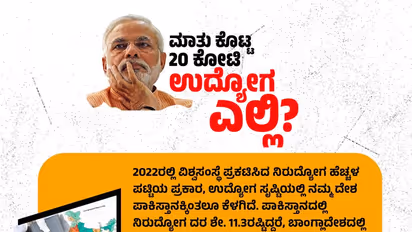 ಪ್ರಧಾನಿ ಮೋದಿಯವರೇ ಉದ್ಯೋಗ ಮೇಳದ ನಾಟಕ ಸಾಕು, 20 ಕೋಟಿ ಉದ್ಯೋಗವೆಲ್ಲಿ? ಸಿಎಂ ಸಿದ್ದರಾಮಯ್ಯ ಪ್ರಶ್ನೆ