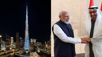 Burj Khalifa: యూఏఈలో ప్రధాని మోడీ పర్యటన వేళ.. బుర్జ్ ఖలీఫాపై రెపరెపలాడిన మువ్వన్నెల జెండా..