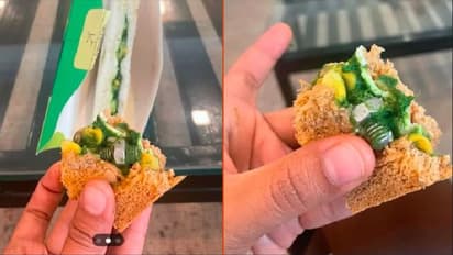 ಬೆಂಗಳೂರಿನಿಂದ ಹೊರಟ ಇಂಡಿಗೋ ವಿಮಾನದಲ್ಲಿ ನೀಡಿದ ಸ್ಯಾಂಡ್ವಿಚ್ನಲ್ಲಿ ಸಿಕ್ತು ಬೋಲ್ಟ್