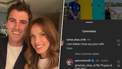 Pat Cummins' epic response to Indian fan's 'I love your wife' comment on Valentine's Day Insta post wins heart