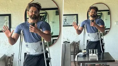 Hrithik Roshan posts photo with crutches says, 'Strength is not always being Rambo'