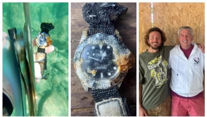 ചലിക്കുന്ന സെക്കന്റ് സൂചി; കടലാഴങ്ങളില് നിന്നും 50 -ല് ഏറെ വർഷം പഴക്കമുള്ള ഒരു റോളക്സ് വാച്ച് !