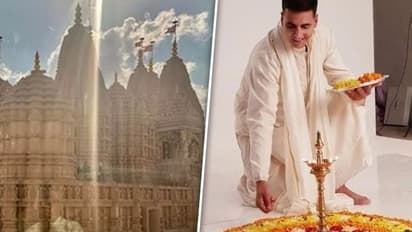 Hindu Temple in Abu Dhabi: Akshay Kumar shares photo of BAPS Swaminarayan temple, calls it 'historic moment'