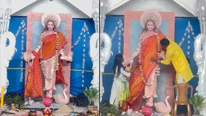 Controversy erupts as 'vulgar' Saraswati idol in Tripura Art College triggers ABVP protest (WATCH)