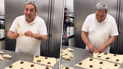Craving for croissant? This viral video of making iconic French pastry will melt your hearts (WATCH)