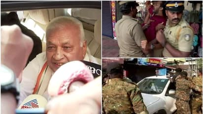 ഗവർണറെ തടഞ്ഞ് എസ്എഫ്ഐ, 'കരിങ്കൊടി കാണിക്കേണ്ട, ഇറങ്ങി വരാം', ഇരിങ്ങാലക്കുടയില് പ്രതിഷേധക്കാരോട് ഗവർണർ