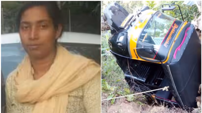 സ്കൂൾ കുട്ടികളുമായി പോയ ഓട്ടോറിക്ഷ മറിഞ്ഞ് വനിതാ ഡ്രൈവർക്ക് ദാരുണാന്ത്യം; മകനുൾപ്പെടെ 4 കുട്ടികൾക്ക് പരിക്ക്