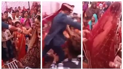 വധുവിനെ വിവാഹ വേദിയില്‍ കയറാന്‍ സഹായിച്ച് വരന്‍; കാര്യങ്ങള്‍ തകിടം മറിഞ്ഞത് ഒറ്റനിമിഷം കൊണ്ട് !     