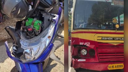 കെഎസ്ആര്‍ടിസി ബസും സ്കൂട്ടറും കൂട്ടിയിടിച്ച് രണ്ടു യുവാക്കള്‍ മരിച്ചു