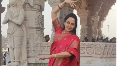 Hema Malini visits Ram Mandir in Ayodhya, reveals how the temple gave employment to many