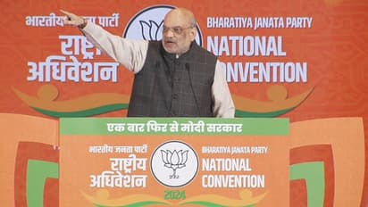 'No doubt, PM Modi will retain power': Amit Shah at BJP convention ahead of Lok Sabha elections 2024