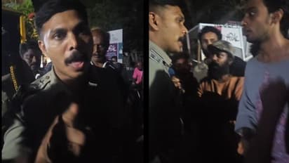 'കിട്ടുന്ന വണ്ടിക്ക് കേറി പൊക്കോണം', ലാത്തിയെടുത്ത് ആക്രോശിച്ച് പൊലീസ്; ഇറ്റ്ഫോക്കിൽ പ്രതിഷേധം, ആരോപണം