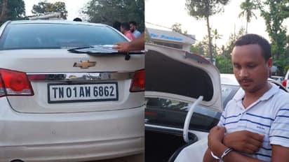 തമിഴ്നാട് രജിസ്ട്രേഷൻ ആഡംബര കാർ, പരിശോധന കണ്ട് ഓടി രക്ഷപ്പെടാൻ ശ്രമം; ഡിക്കി തുറന്നപ്പോൾ 80 കിലോ കഞ്ചാവ്!