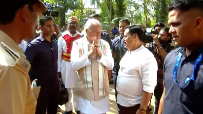 Kerala Governor not Govt meets families of wild elephant attack victims in Wayanad