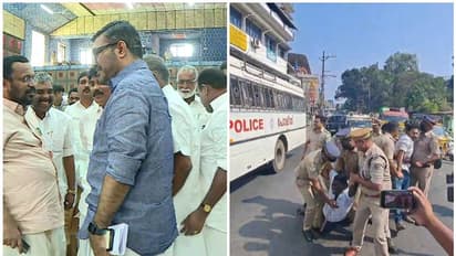 മുഖ്യമന്ത്രി വയനാടെത്തണം; സർവ്വകക്ഷി യോഗം ബഹിഷ്കരിച്ച് കോൺഗ്രസ്, മന്ത്രിമാർക്ക് കരിങ്കൊടി