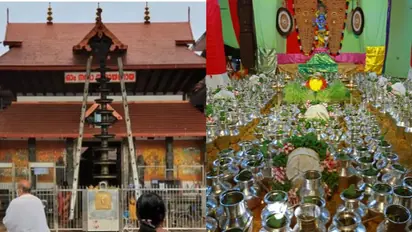 Kerala: Devotees throng Guruvayur temple to have first darshans of Lord Krishna on Vishu
