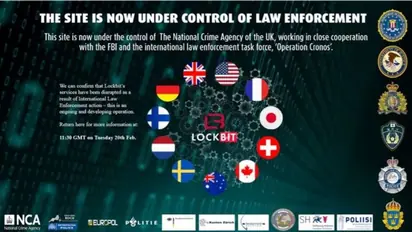 Global law enforcement agencies disrupt 'most harmful cyber crime group' Lockbit in coordinated operation