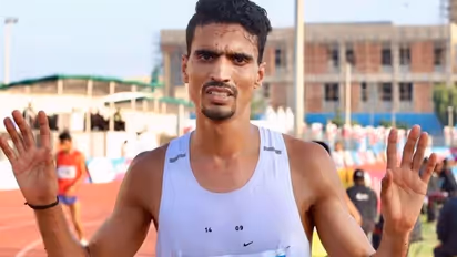 Gulveer Singh disqualified for lane infringement, loses 3000m Gold at Asian Indoor Athletics Championships