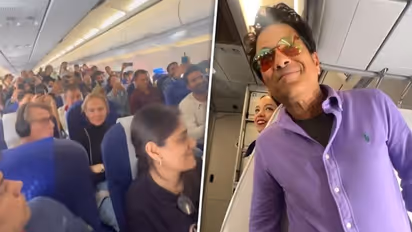 ಸಚ್ಚಿನ್.... ಸಚ್ಚಿನ್..! ವಿಮಾನ ಏರಿದ ತೆಂಡುಲ್ಕರ್ ಸ್ವಾಗತಿಸಿದ ಫ್ಯಾನ್ಸ್..! ವಿಡಿಯೋ ವೈರಲ್