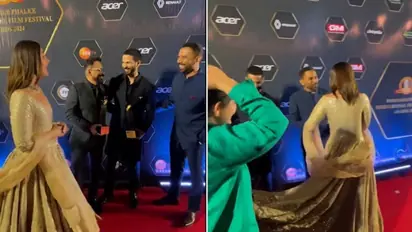 WATCH: Did Kareena Kapoor Khan ignore ex-boyfriend Shahid Kapoor at award ceremony?