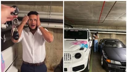 മുൻ കാമുകന് സർപ്രൈസ് സമ്മാനമായി 2.17 കോടിയുടെ കാർ; ഭക്ഷണം കഴിക്കാൻ വിളിച്ചശേഷം താക്കോൽ നൽകി ഞെട്ടിച്ച് 24കാരി